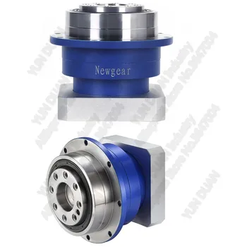 

7:1 Ratio 14mm Input Flange Output Planetary Helical Gearbox Reducer Rotating Platform for 60mm 200W 400W 600W Servo Motor