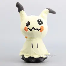 38 cm Anime Pikachu Mimikyu Plüsch Spielzeug Puppe Peluche Cartoon Bulbasaur Charmander Lapras Eevee Serie Puppen Frauen Kinder Geschenk(China)