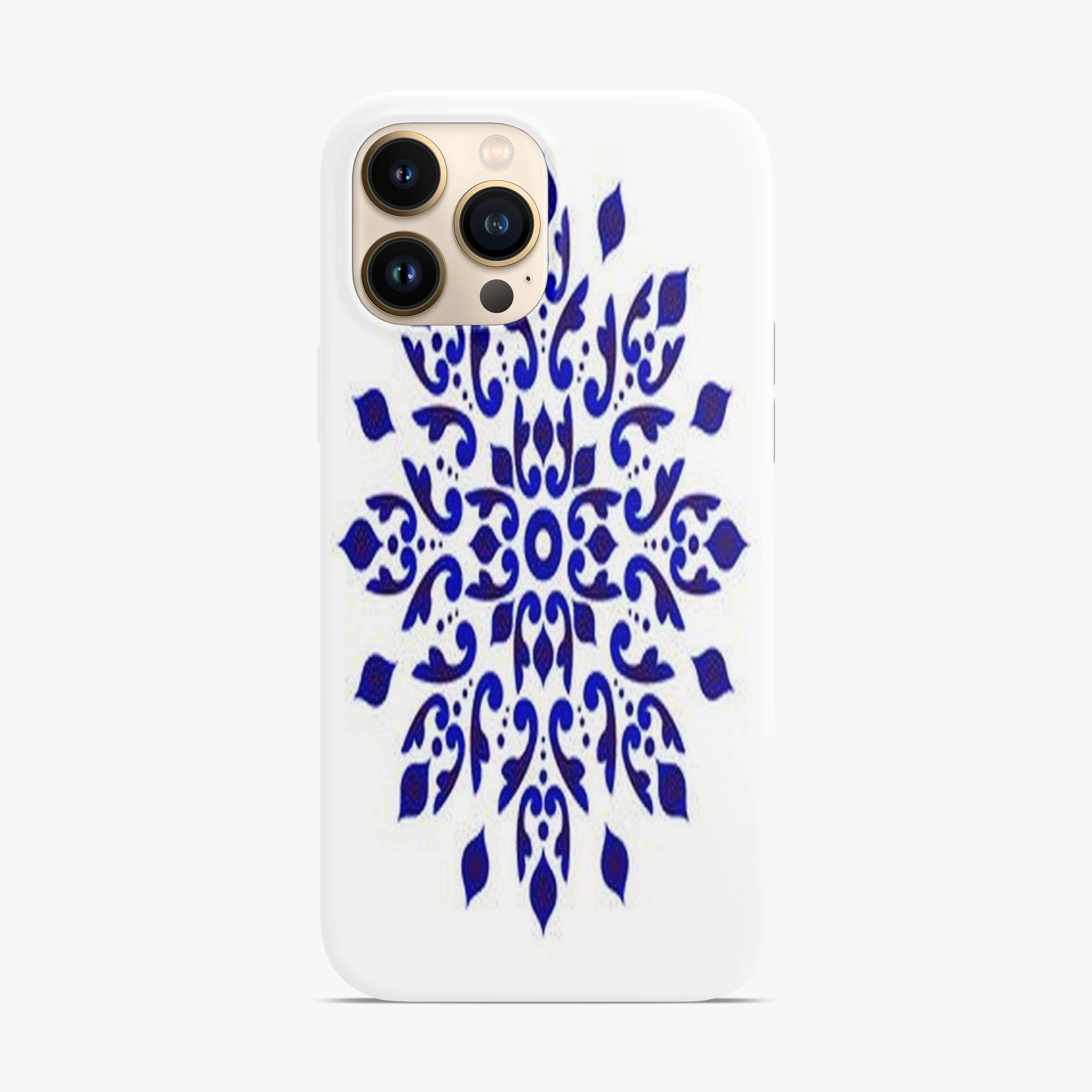 Funda de teléfono dura con estampado de flores y Mandala iPhone, 6, 6S, 8 11, 12, 13 Pro Max, Mini 5, 5S, X, XS, XR Max|Fundas antigolpes para teléfono| - AliExpress