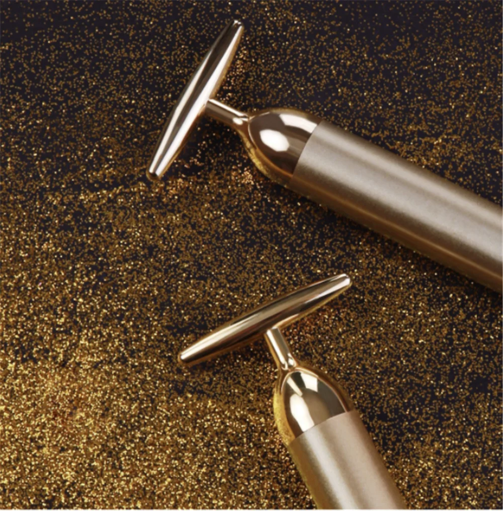 Xiaomi InFace Gold beauty Bar позолоченная Массажная головка ускоряет обмен веществ лифтинг лица устраняет отек спа-инструмент