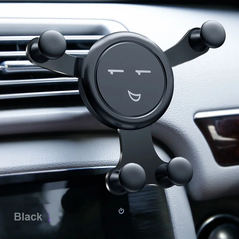 

ABS texture Car Phone Holder with a spooky expression On-board Phone Holder Air Outlet Works on 4-inch to 6-inch phones