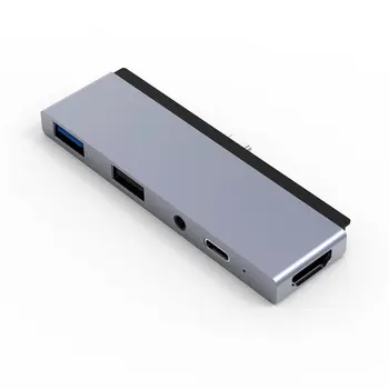 

Type-C Hub To HDMI PD3.5/USB3.0/USB2.0 Hub Compatible With IPad Pro 2018/2019/2020 And Other Type-C Ports