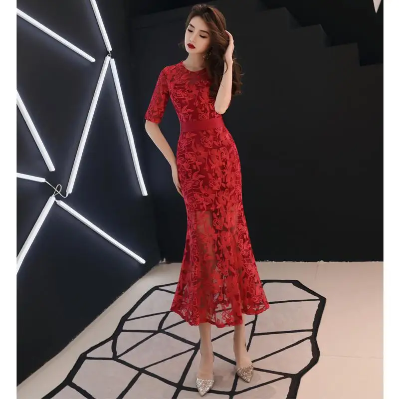 Новинка, женское платье для вечеринки, элегантное, Qipao, сексуальное, эффектное, мини, Cheongsm Vestidos, классическое, китайское платье - Цвет: appliques