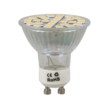 Top-5W 480LM GU10 29 SMD 5050 светодиодный теплый белый точечный светильник лампа