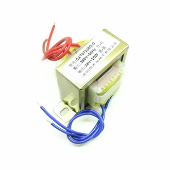 

EI57-20W Power Transformer DB-20VA 20W 380V to 24V AC AC24V 0.83A Power Frequency