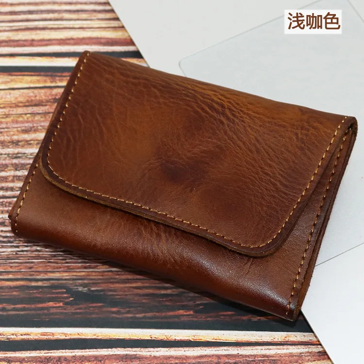 Creative Multi-function Zero Wallet Driver's License Set - Цвет: Light Brown