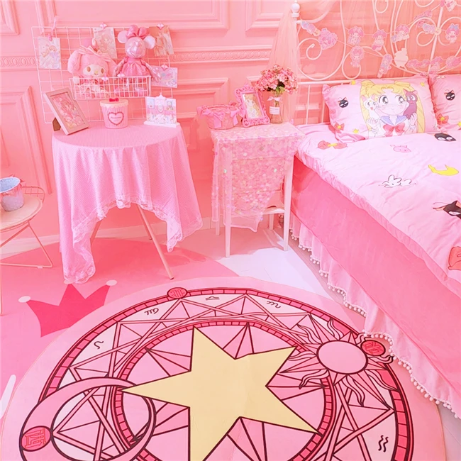 3 размера Cardcaptor Sakura аниме ковер украшения для дома мягкие ковры мультфильм Спальня коврики для ванной плюшевые коврики коврик для двери