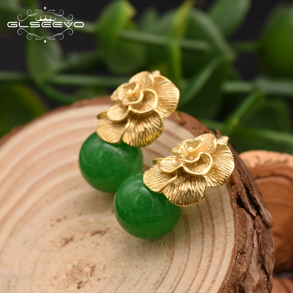 Женские серьги капельки из серебра 925 пробы с листьями|drop earrings|earrings forearrings for women |