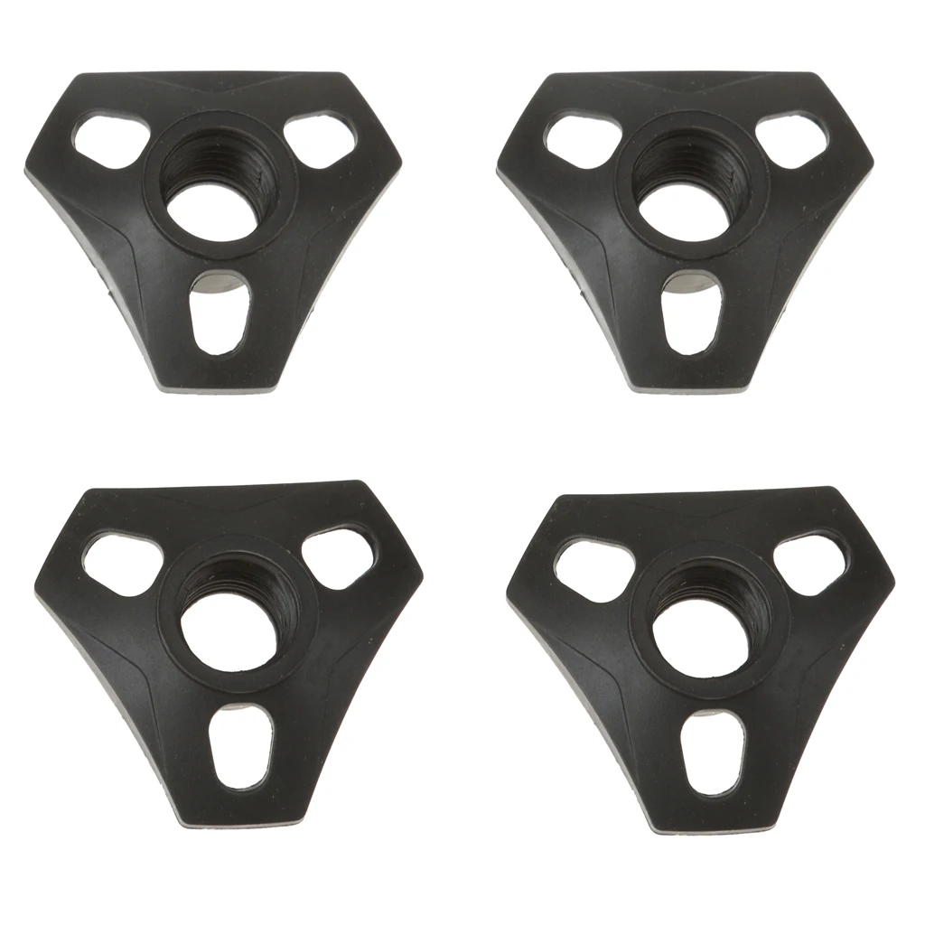 4 Pieces Trekking Poles Hiking Poles Touring Basket with Thread Ski Poles 2