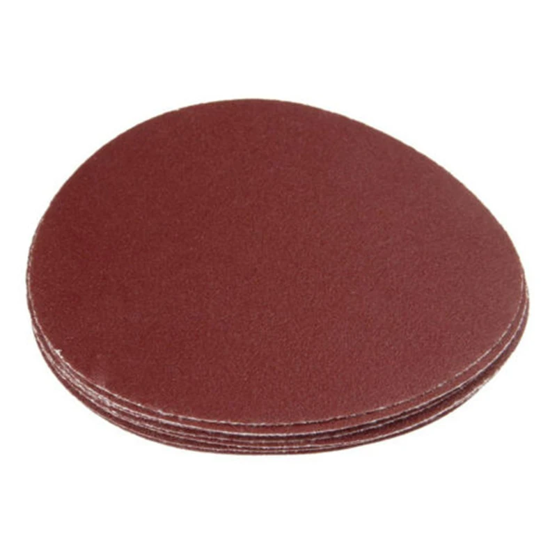 50 Pcs Set Hook Loop Sanding Discs 40-150 Grits Sandpaper Orbital Polish Sander