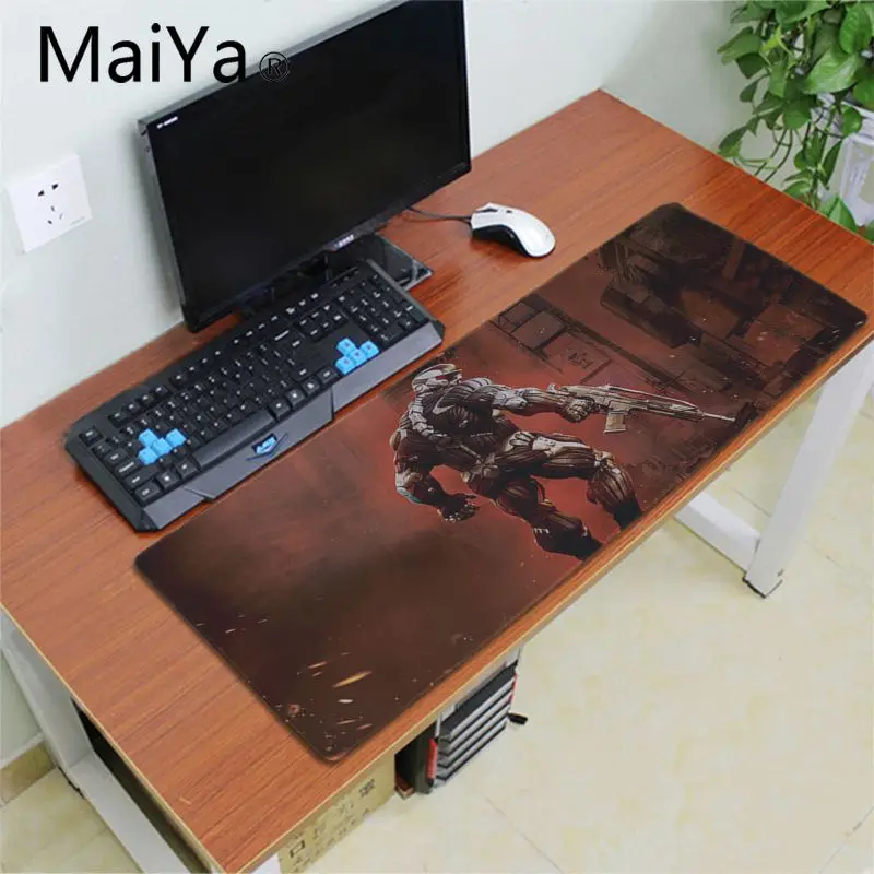 Lock Edge 30x80cm MaiYa Cool New crysis красивый коврик для мышки в стиле аниме большая акция большой игровой коврик для мыши клавиатуры коврик - Цвет: Lock Edge 30x80cm