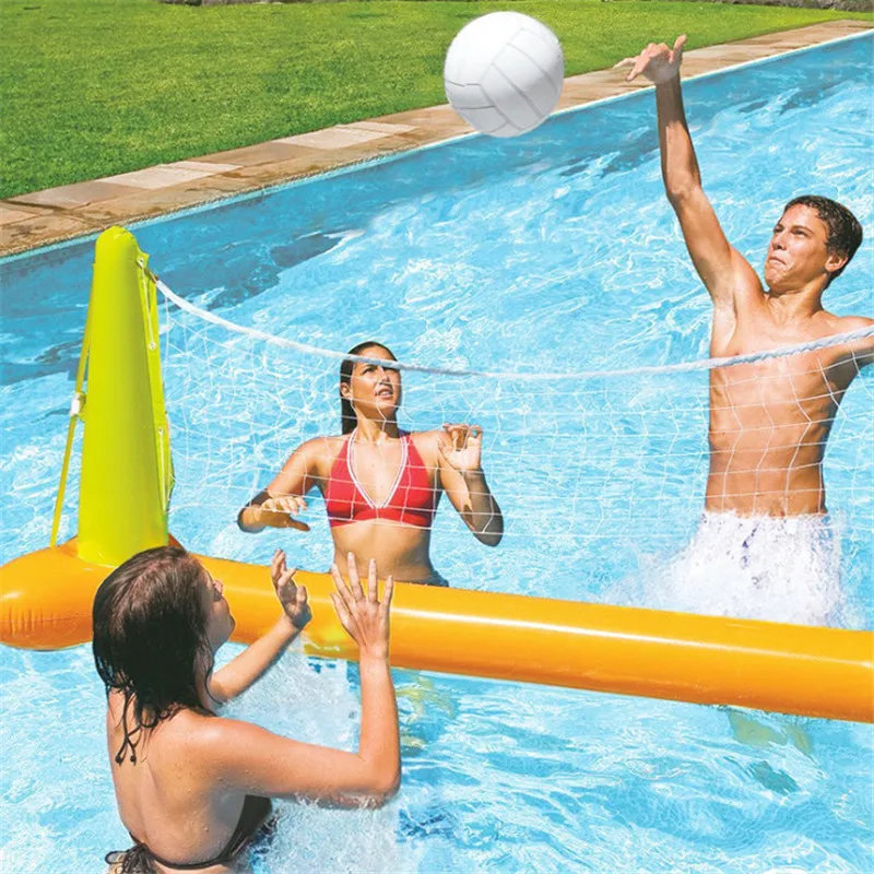 

Inflatable Swimming Float Pool Toys Party Football Volleyball Basketball Water Mattress Sports Games Adult Children Accessories