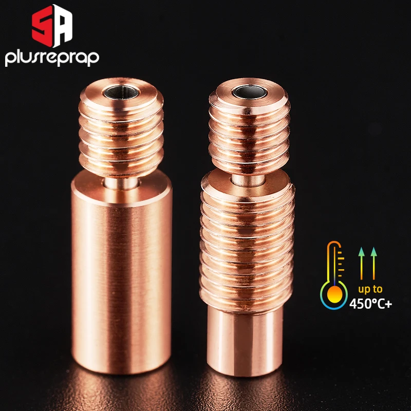 BI All Metal Heatbreak V6 HOTEND Copper And Heatbreak For 1.75mm Filament Prusa i3 MK3 1/2 PCS 3d printer hotend 3d printer parts