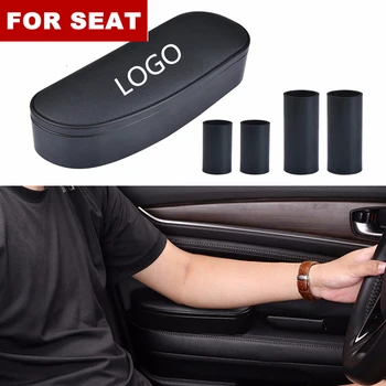 

3 in 1 Storage box Adjustable Car Elbow Support Left Hand Armrest Support Anti-fatigue For Seat LOGO Leon Ibiza cupra Altea