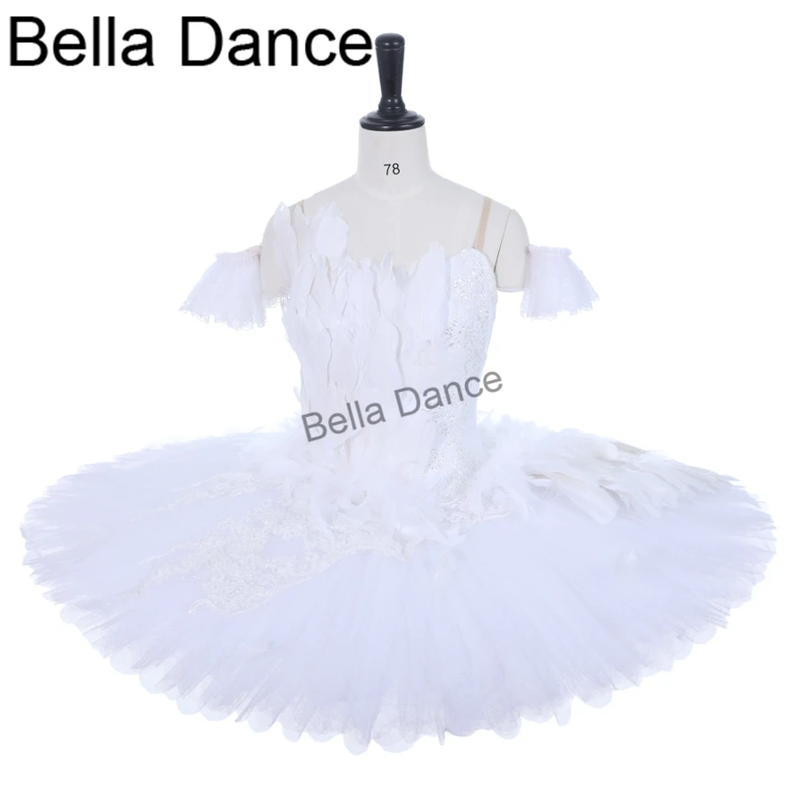 Classical Performance Pancake Ballet Tutus Ballet Stage Costumes White Swan Lake Ballet Tutu Dying Swan Professional Tutu LT0019