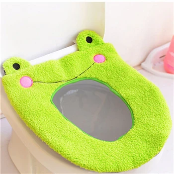

Soft Warm Long Plush Toilet Seat Cover Mat New 1PC Pad Lid Comfortable Washable Warmer Health Toilet Closestool Seat Cover