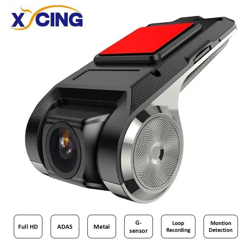 

XYCING DVR ADAS USB DVR Camera Mini Portable Car DVR Full HD Night Vision Dash Cam Registrator Recorder For Android System