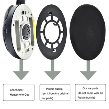 

2 Pcs Replacement Ear Pads Cushion Earmuffs Earpads for RS100 110 115 117 119 12 AXYF