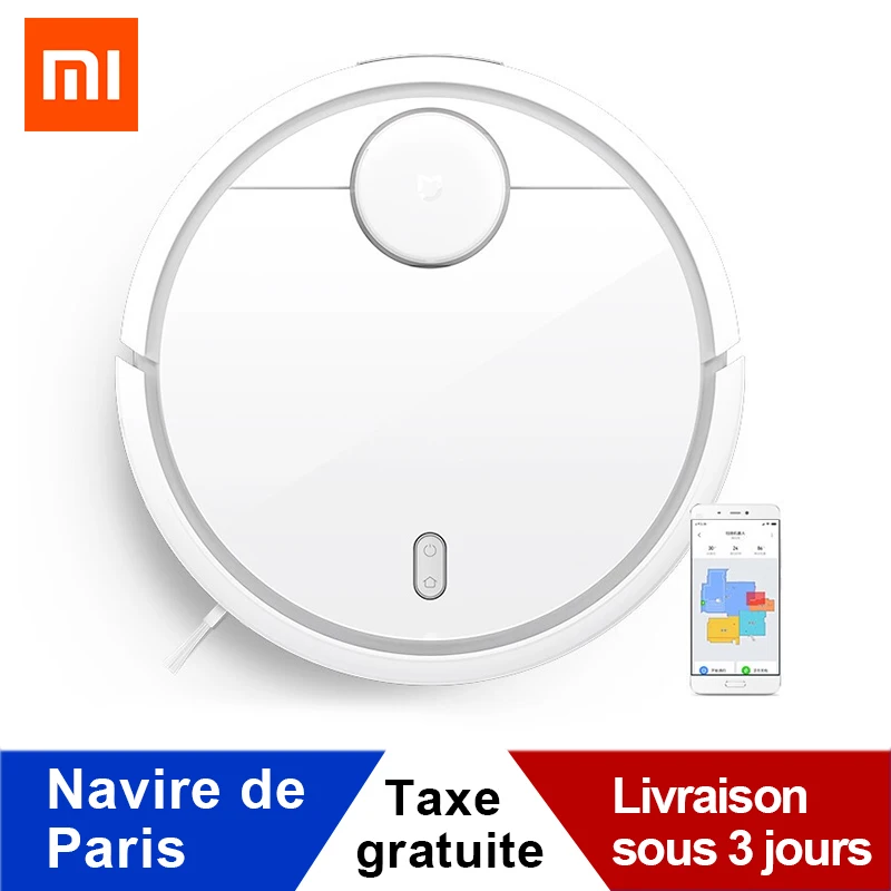 Оригинальный робот пылесос XIAOMI MIJIA 1 для дома автоматический подметание пыли