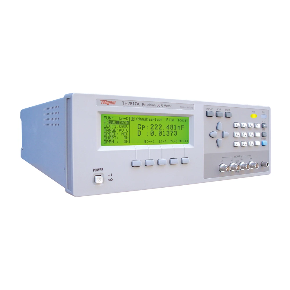 Tonghui TH2817A цифровой прецизионный высокочастотный Электрический мост