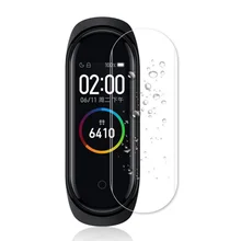 Новые защитные пленки для Xiaomi mi Band 4 анти-отпечатков пальцев Защитные пленки для смарт mi band 4 браслет mi Band 4