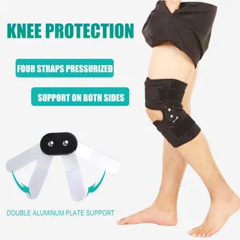

1 Pair Knee Brace Support with Adjustable Strap Pain Relief Side Patella Stabilizers for Protection For Dropship