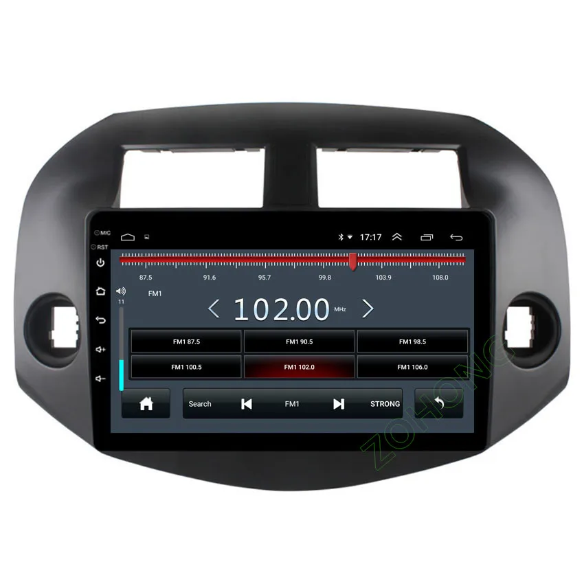 Автомобильный мультимедийный плеер 10 2 дюйма 4 + 64 ГБ DSP Android для Toyota RAV4 Rav Авторадио
