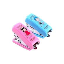 TENWIN мини милые школьные Бумага набор степлеров с Штапельного милые Канцтовары Мультяшные Скрапбукинг высокое качество пневматический степлер офисные принадлежности