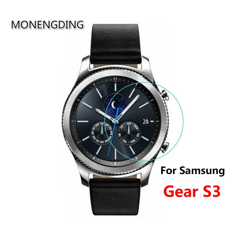 

2Pcs Tempered Glass For Samsung Gear S3 Screen Protector For Samsung Gear S3 Smart Watch Accessories Protective Glass Film 9H HD