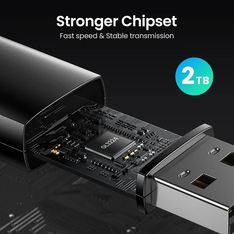 Ugreen Leitor de Cartão Usb 3.0 para sd Micro sd tf Adaptador de Cartão de Memória para Computador Portátil Acessórios Multi Smart Cardreader Leitor de Cartão - Imagem 2