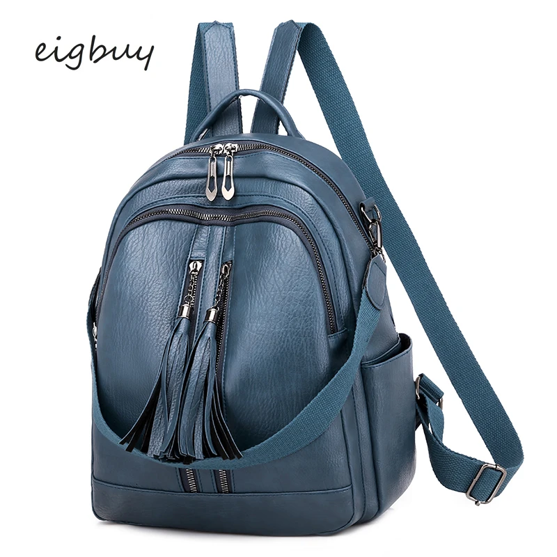 

Ladies Small Backpack Korean Style Student College Black Vintage School Bags For Teenagers Mochila Notebook Purse Bookbag