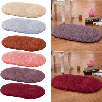 

Entrance Rug Non-slip Doormat Washable Shoes Scraper 90 x 60 cm for Bathroom Bedroom DC120