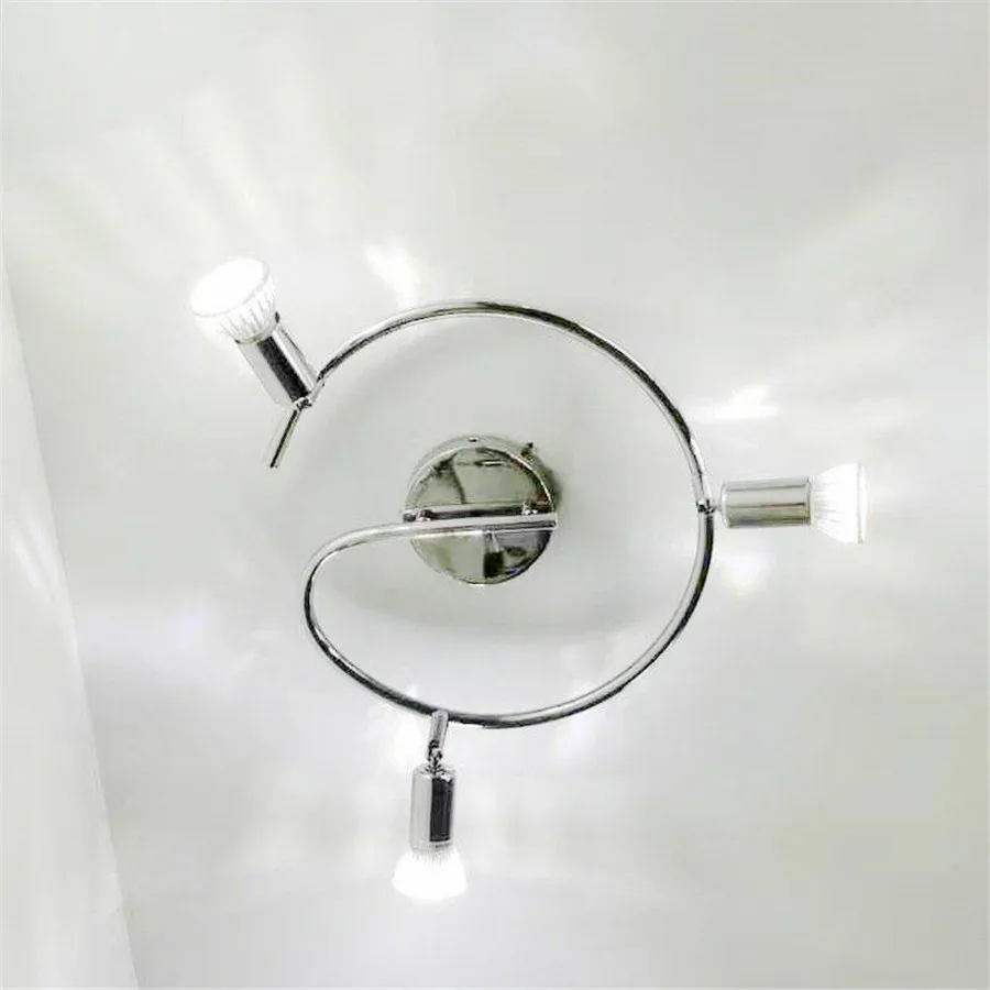 

GU10 Industrial Ceiling Lighting Adjust Modern 3-Light Hanging Light Fixtures Metal Ceiling Lamp Spotlight Loft Bar Luminaire