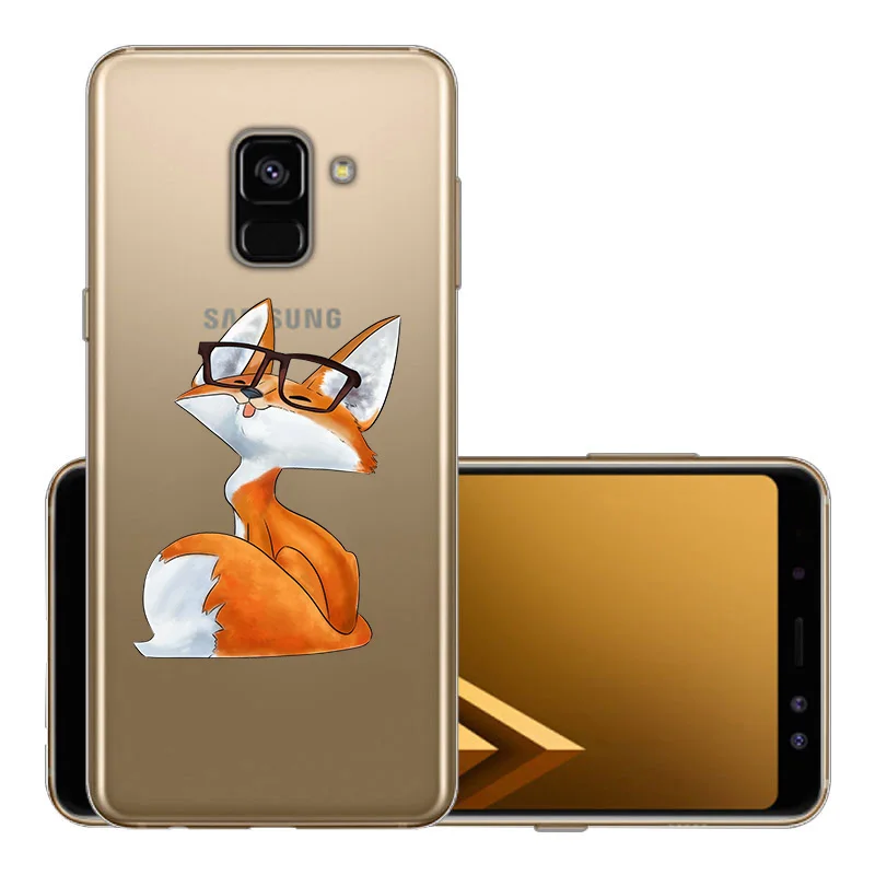 CROWNPRO, мягкий ТПУ чехол для samsung Galaxy A8, чехол, задняя крышка для телефона, чехол для samsung A8, чехол для samsung A8 Plus - Цвет: HHH