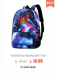 Teddiursa Сумочка Teddiursa Топ-ручка сумки большой емкости печать кожаная сумка Свадебная Высококачественная модная женская сумка