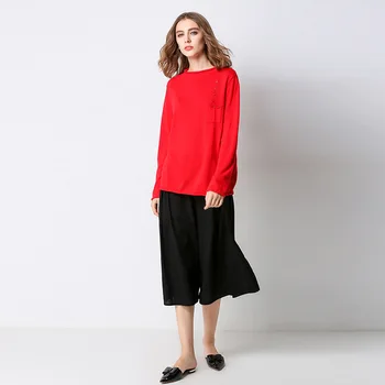 

Pullover sweater new spring style loose bottoming shirt long-sleeved sweater half turtleneck fashion women