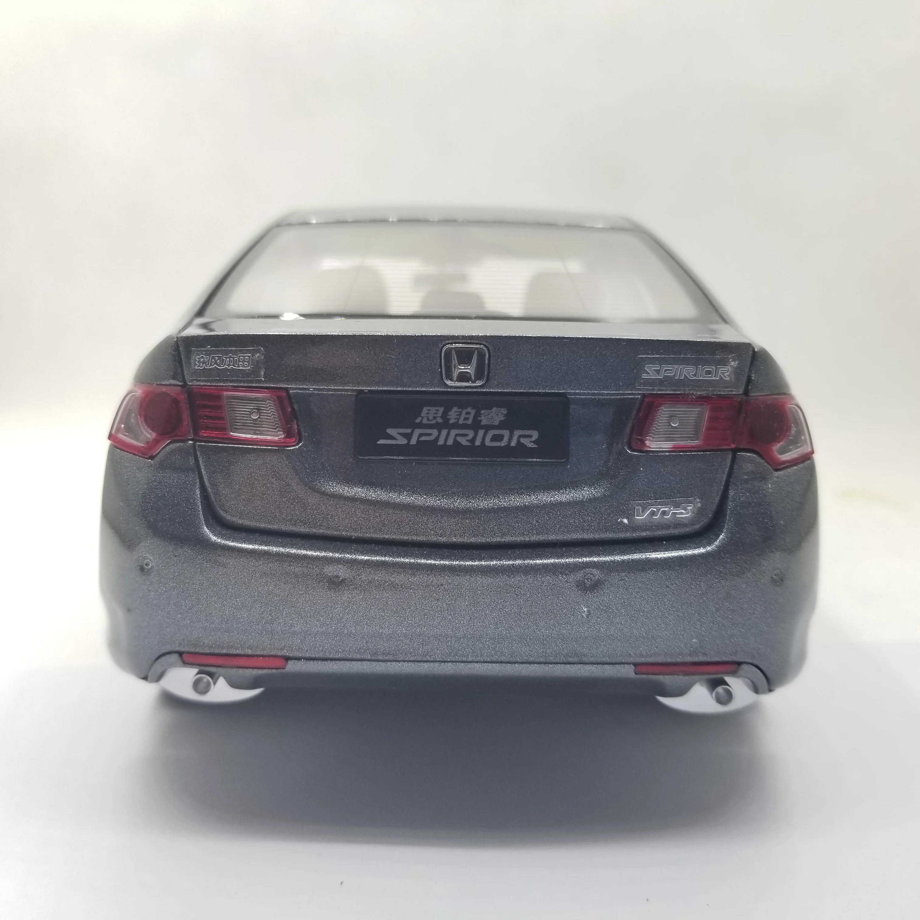 1:18 литая под давлением модель для Honda Spirior 2008 Accord Европа серый седан Игрушечная