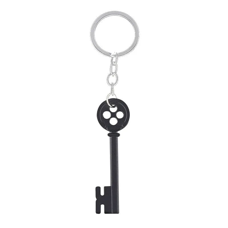 CORALINE KEY Necklace Keychain Movie Coraline Pendants Ghost Mother Skull Choker Jewelry Gifts Cosplay Props (6)