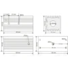 2pcs 12mm Long-time Working  Cooling Heatsink Holder Clamp for Laser Diode Module Pointer 32x62mm 6