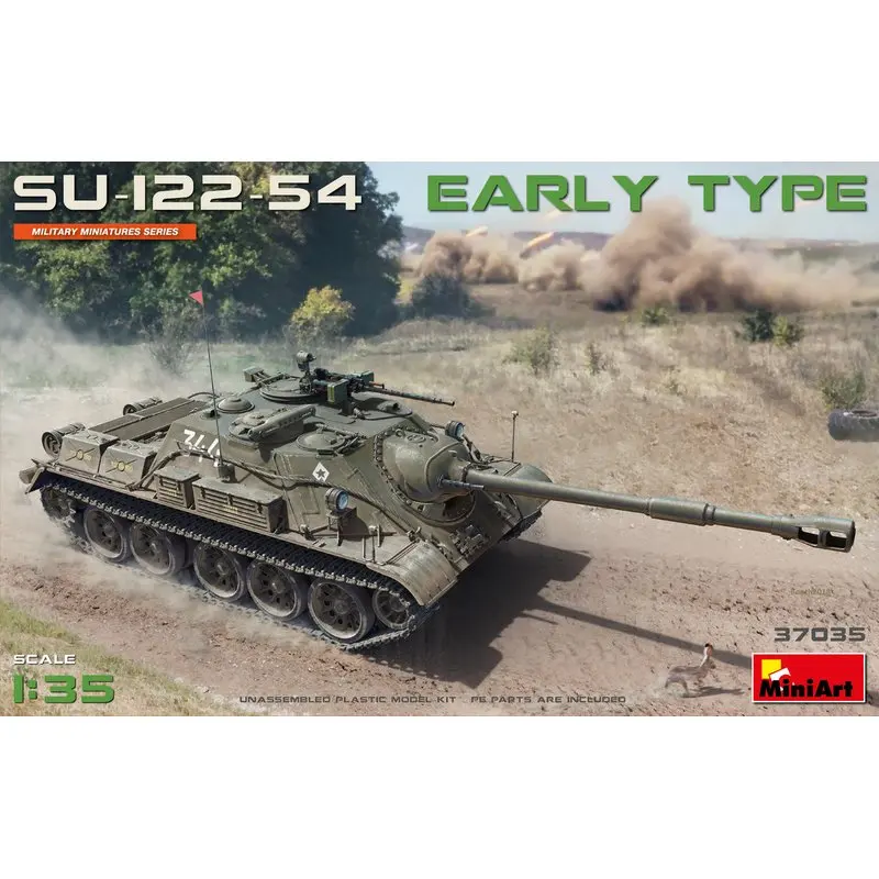 MiniArt 37035 1/35 SU-122-54 ранний тип-масштаб модель комплект