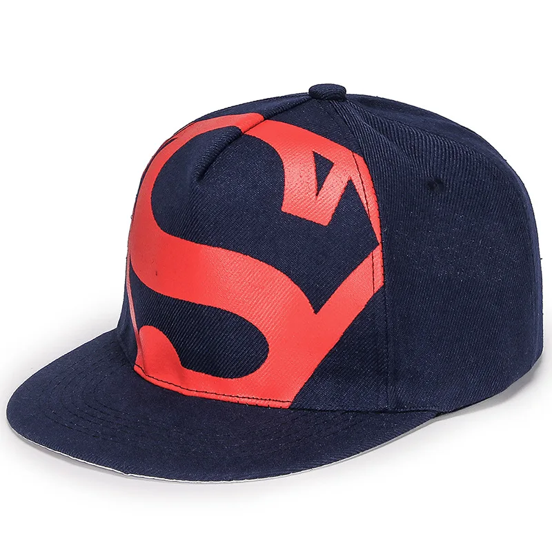 SQTEIO Весна Лето Новая светящаяся Печать Snapback хип хоп шляпа мужская шапочка из спандекса Женская Повседневная плоская шляпа уличный головной убор - Цвет: Синий
