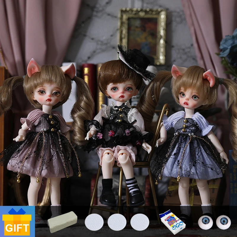Dolls BJD Koven Koyo Musa 1/8 Resin Fullset Toys Chu-Sophie Surprise Gifts Amid 1.7 2.2 2.6Tennie Gem