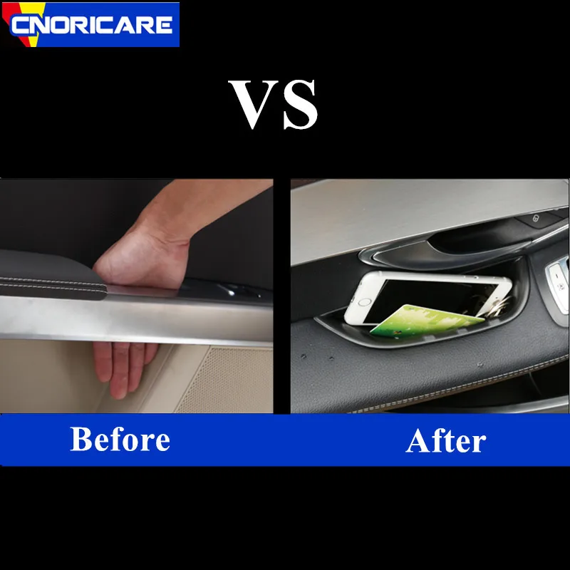 Подлокотник для двери автомобиля коробка хранения украшение Mercedes Benz C класса W205