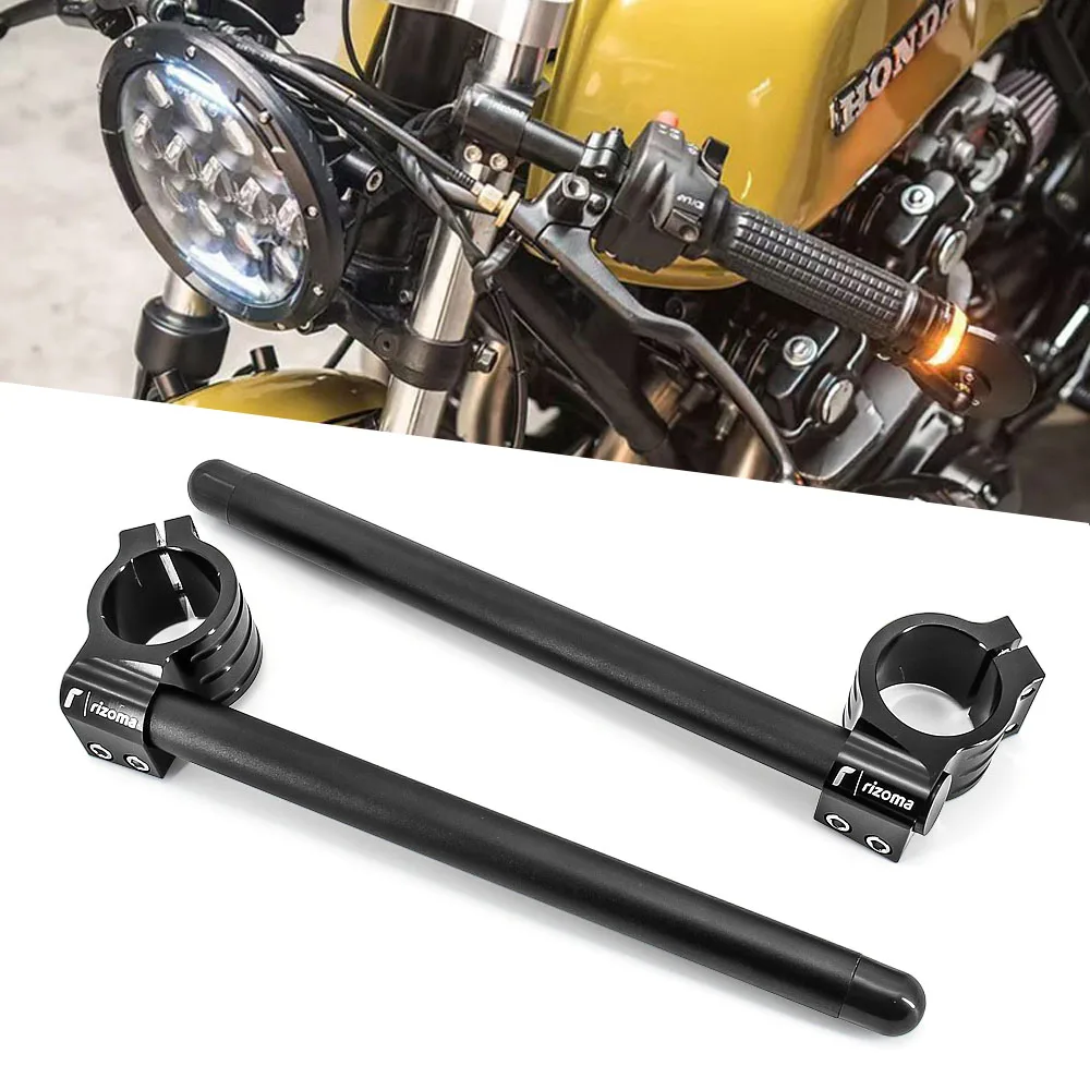 Универсальный RIZOMA Gold Racing CNC Set 31 32 33 35 36 37 39 41 45 48 50 51 мм зажим на руль вилки|Руль
