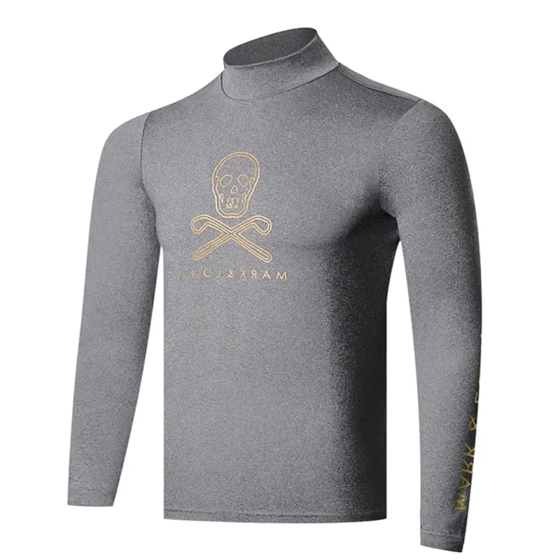 

Cooyute New Men long sleeve Golf Shirt MARK&LONA Golf underwear 3colors Golf T-shirt s-XXL in choice Leisure shirt
