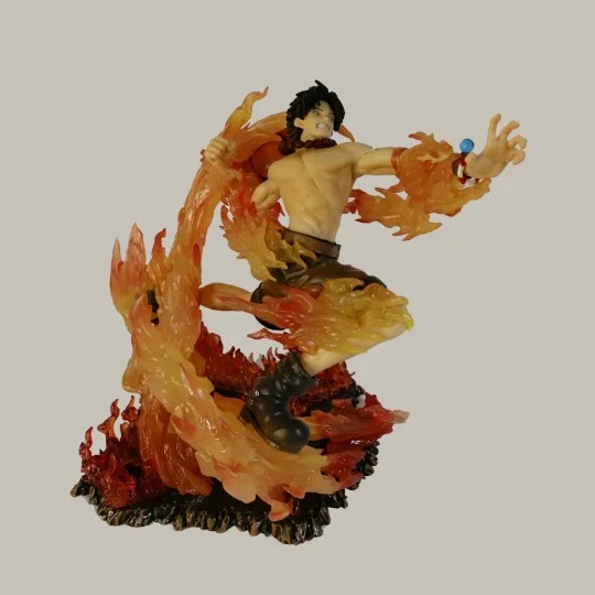 Аниме one piece Portgas D Ace MAX 15th Burining Fight Ver. Рисунок Модель игрушка