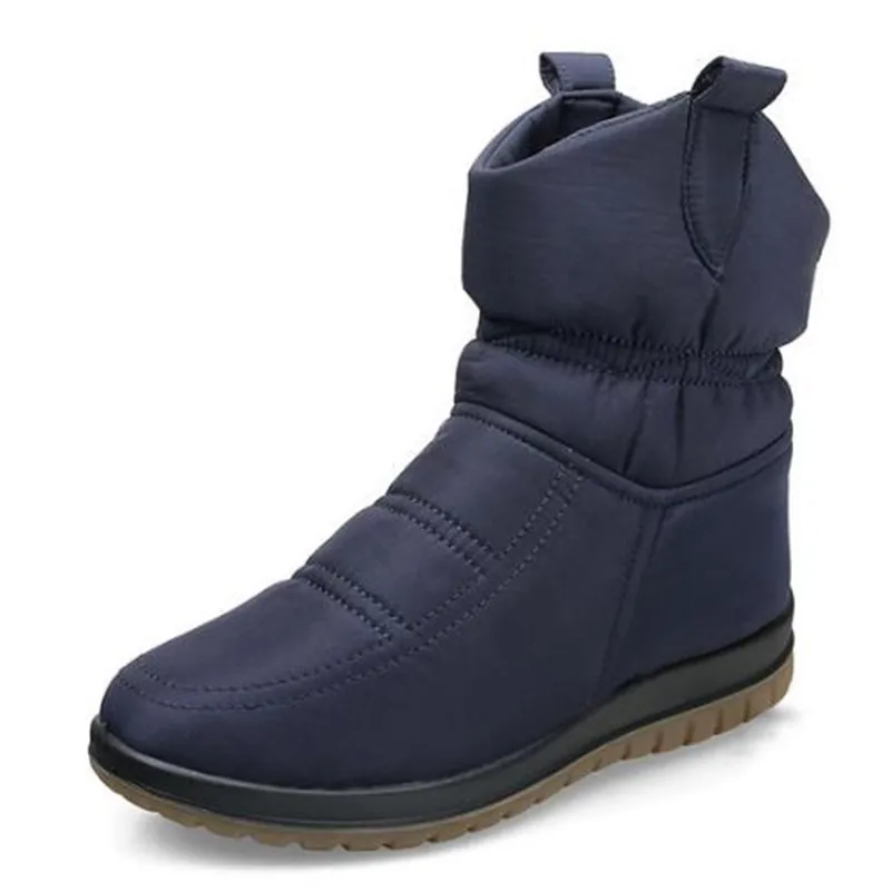 BEYARNENew warm snow boots for women comfortable short boots warm shoes for women plus thick cotton velvet shoes casual winter