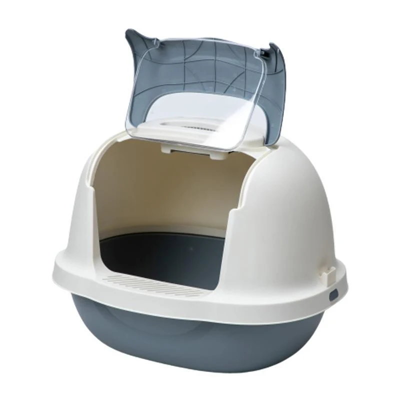 Fully Enclosed Cat litter Box Cats toilet large Pet Bedpan Toilet Anti-splash Kitty House Plastic Boxs Supplies Fully Enclosed Cat litter Box Cats toilet large Pet Bedpan Toilet Anti-splash Kitty House Plastic Boxs Supplies