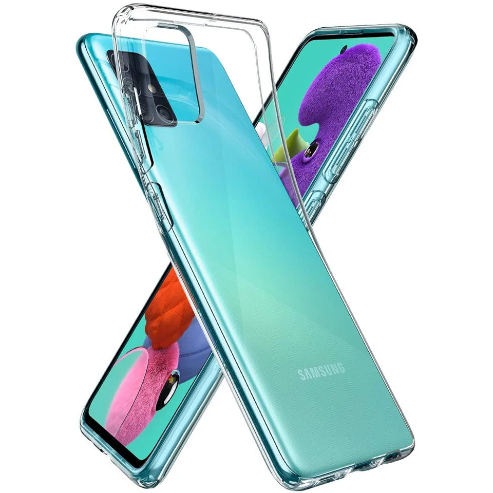 Силиконовый чехол для Samsung Galaxy A51 A71 A50 A30S A70 S10 E S20 Ultra S9 Plus S8 A21s A40 Note 10 9 A20E аксессуары