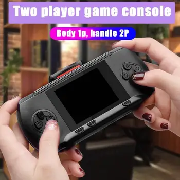 

Powkiddy RS-80 Handheld Game Console Classic 8Bit 3.2 Inch Game Player Built-In 280 Games Support AV-0UT Output Handheld Game Pl